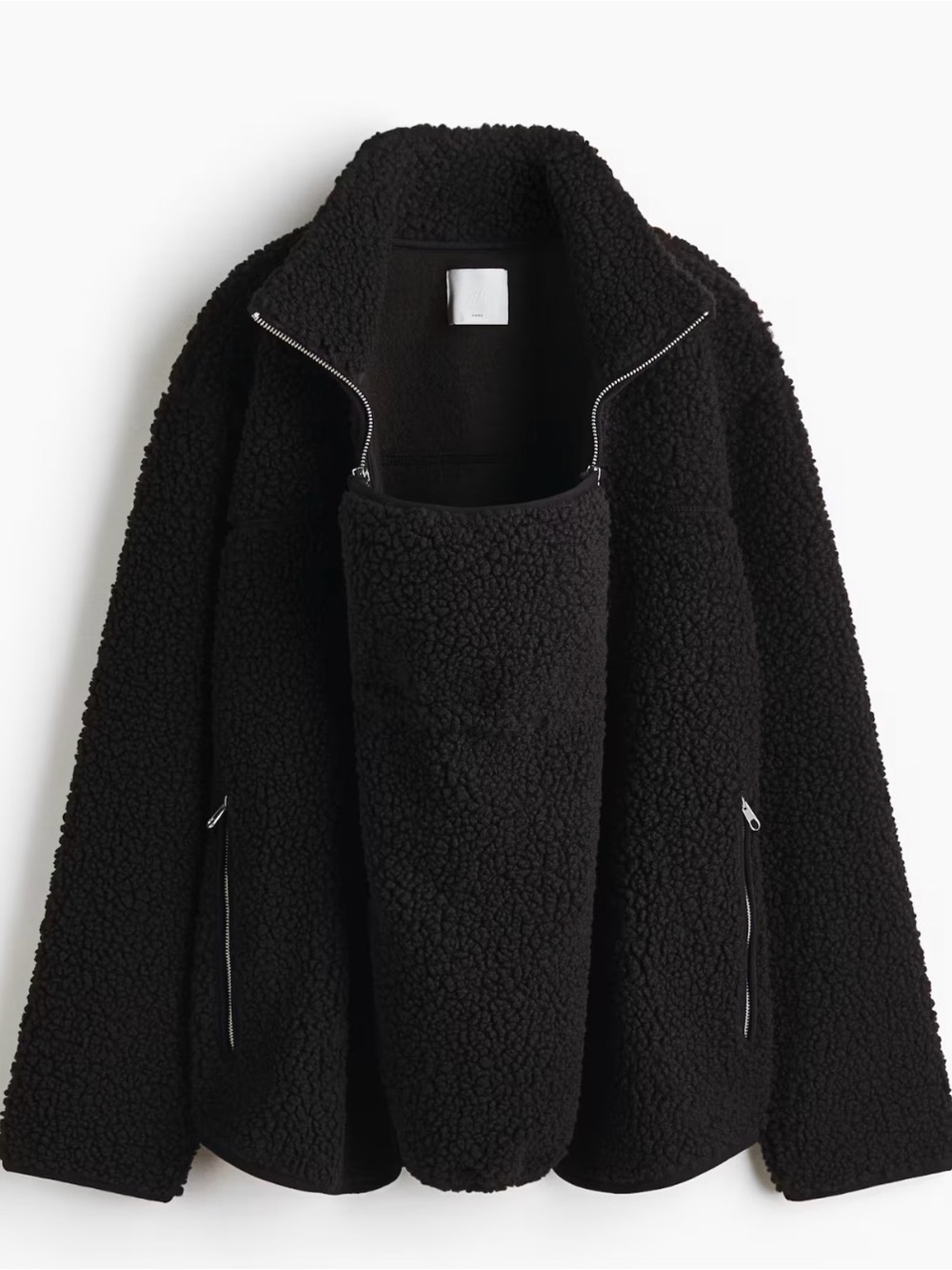 H&M Mama Before & After Babywearing Fleece Jacket M